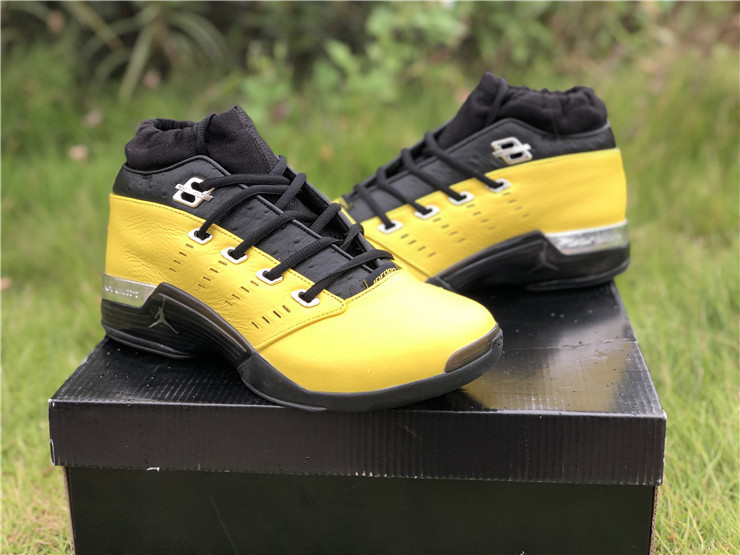 SoleFly x Air Jordan 17 Low Yellow Black Shoes